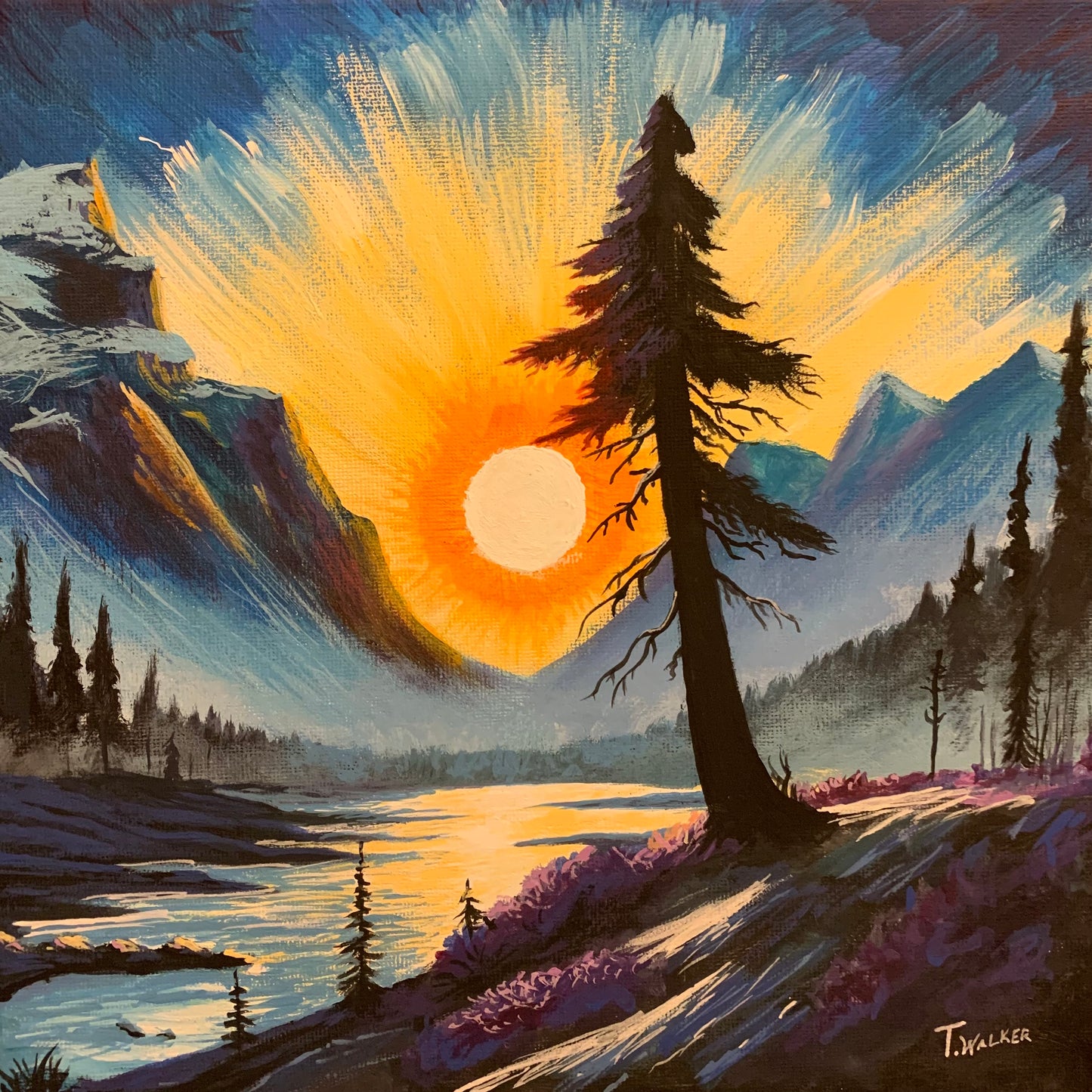 " Reaching for the Light "