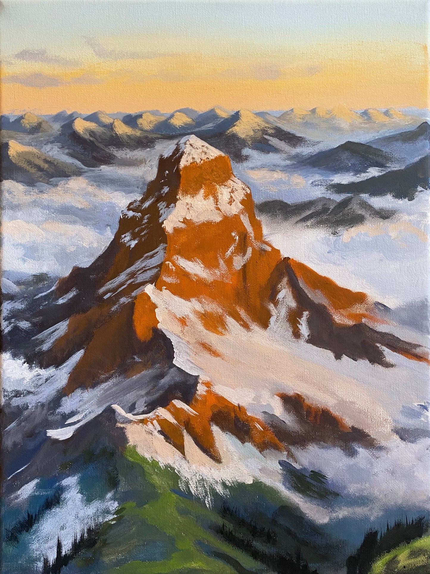 " Sunset Peak "