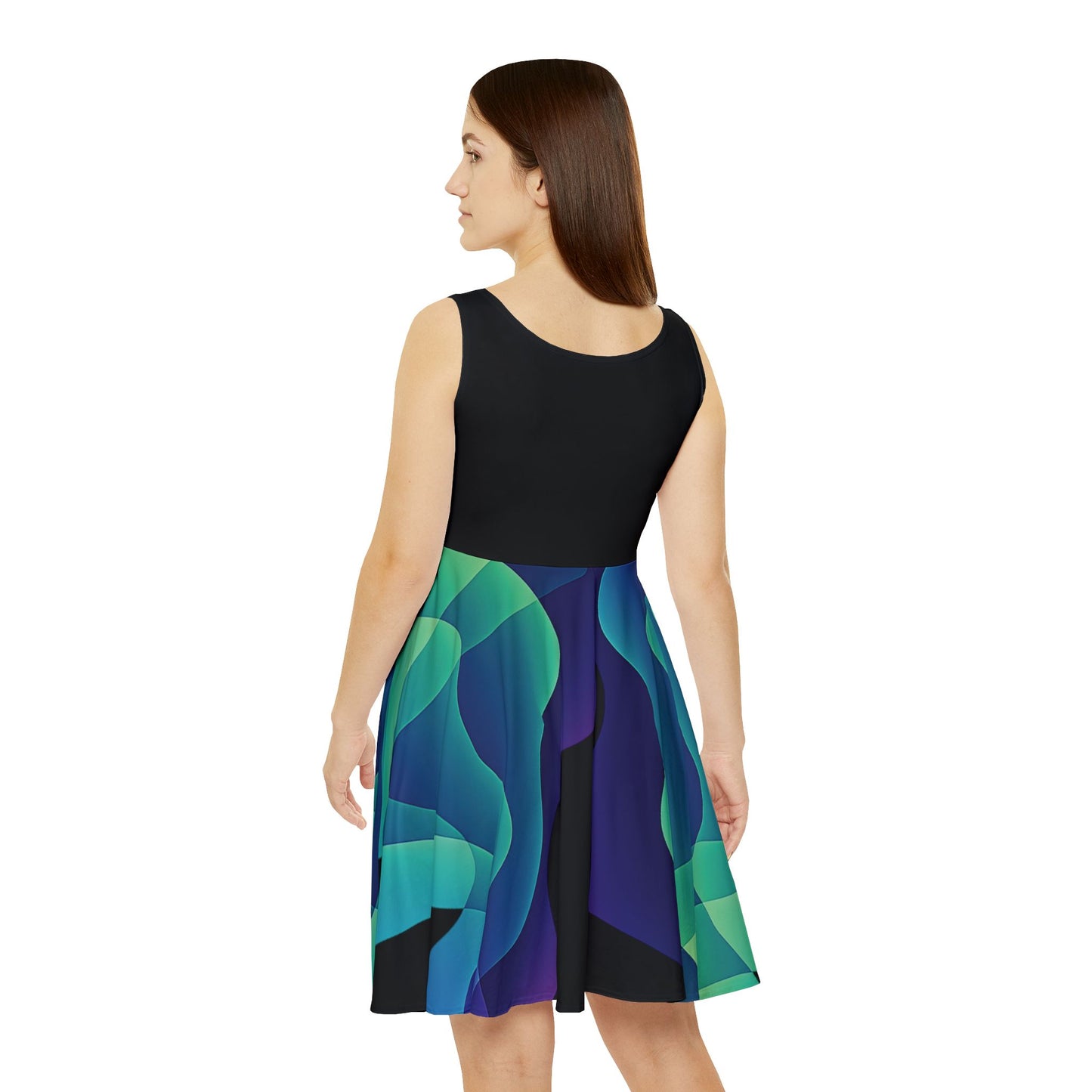Northern Lights Skater Dress