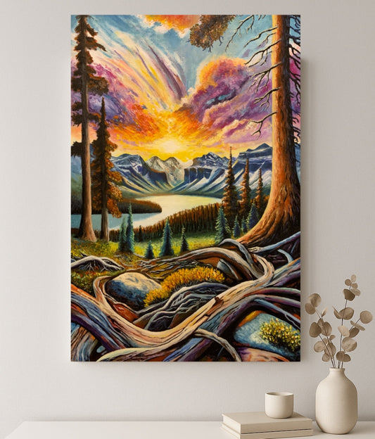" When Roots Meet Fire " Print*