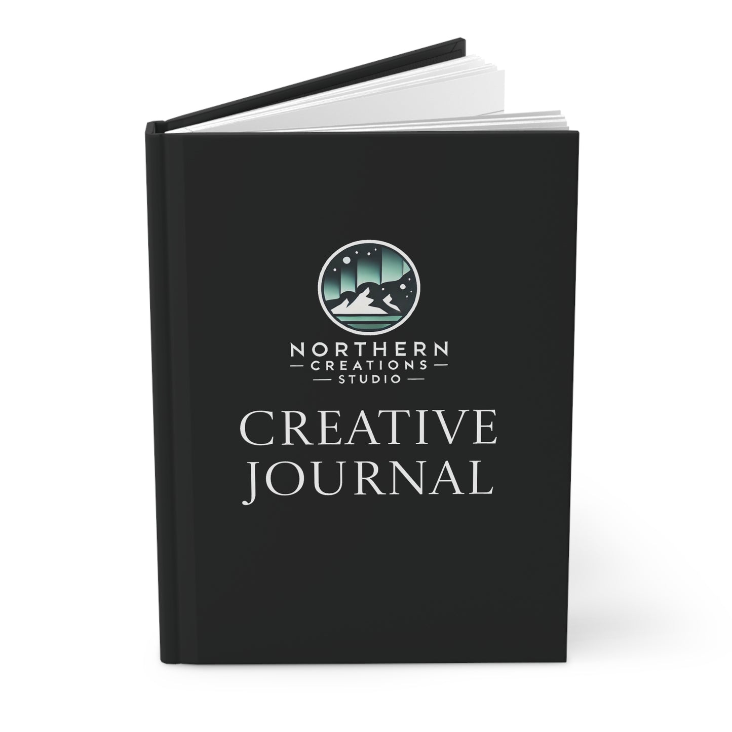 Creative Journal Hardcover — Northern Creations Studio "Unleashed Imagination" Matte Notebook