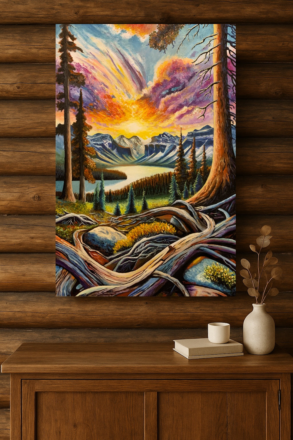 " When Roots Meet Fire "