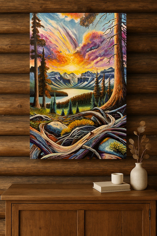 " When Roots Meet Fire "