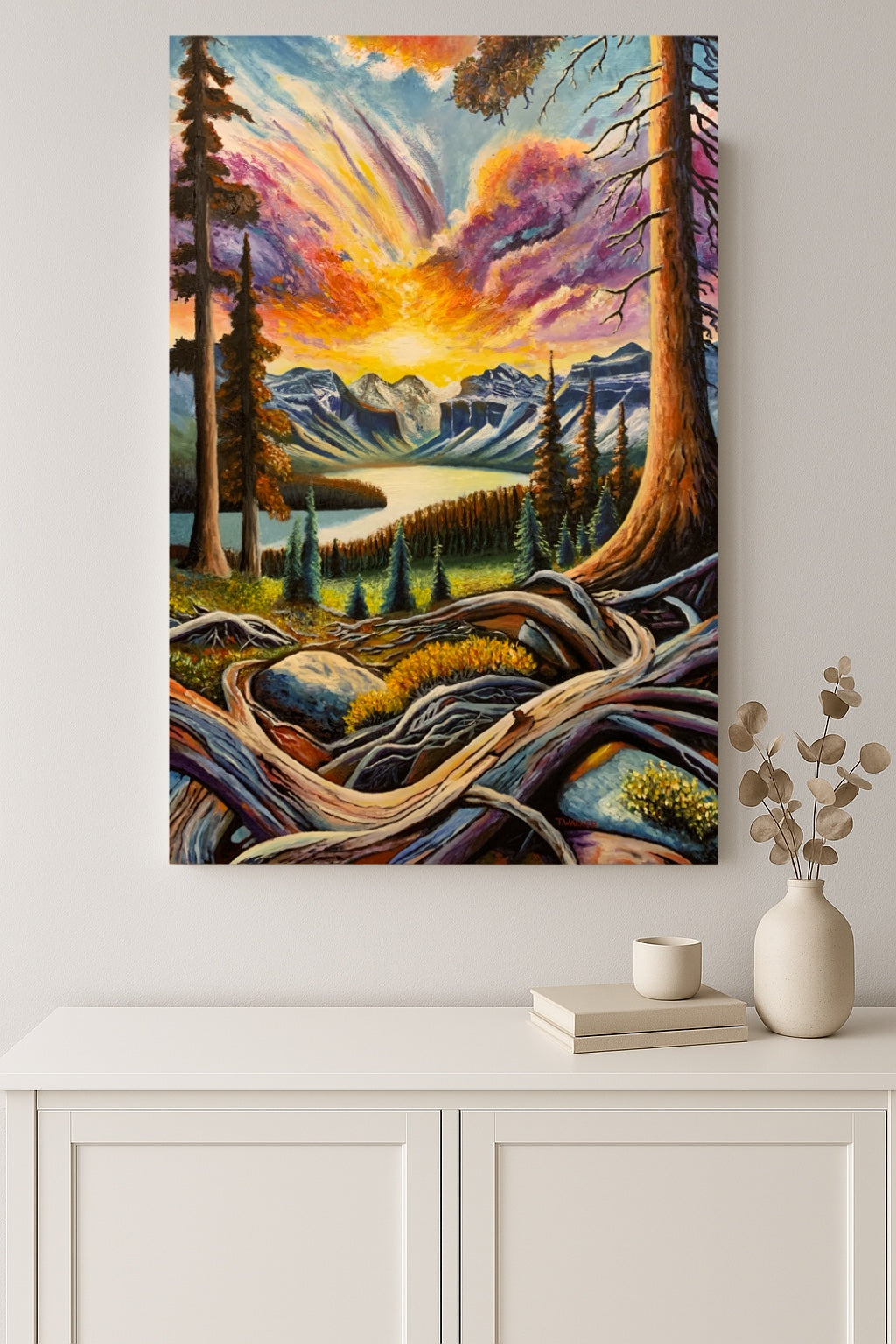 " When Roots Meet Fire "